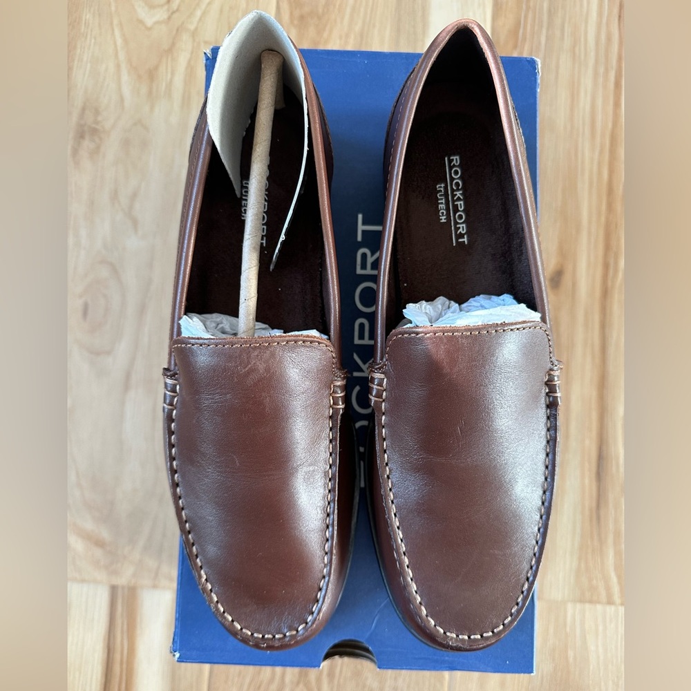 Rockport Dark Brown Classic Loafer Venetian